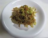 ソースやきそば(冷凍した中華麺編)作り方19写真