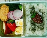 お弁当に可愛い♡﻿赤梅干しdeイチゴ♬作り方15写真
