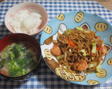 ソースやきそば(冷凍した中華麺編)作り方22写真