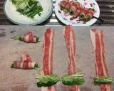 水菜の牛肉巻き作り方2写真