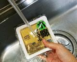 冷凍庫でカチカチ豆腐プラスおからパウダー作り方1写真