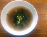 簡単美味しい海苔の味噌汁作り方5写真