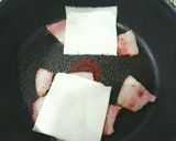 元気もりもりベーコンエッグチー丼♡作り方2写真