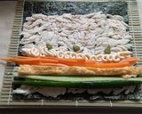 ローカーボ恵方巻　サラダチキンで簡単に！作り方9写真