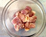 鶏もも肉のねぎ醤油炒め作り方2写真