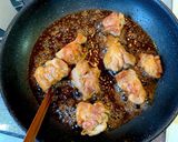 鶏もも肉のねぎ醤油炒め作り方5写真
