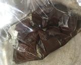 簡単バレンタイン❤板チョコでスノーボール作り方2写真