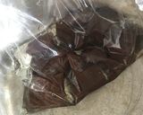 簡単バレンタイン❤板チョコでスノーボール作り方2写真