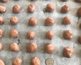 簡単バレンタイン❤板チョコでスノーボール作り方5写真