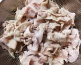 豚バラと小松菜の香味だれ作り方3写真