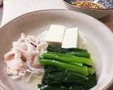 豚バラと小松菜の香味だれ作り方6写真