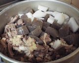 圧力鍋で時短＋簡単　名古屋風どて煮作り方6写真