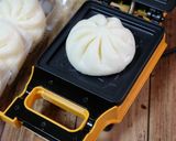 ホットサンドメーカーで肉まんを焼いてみた作り方2写真