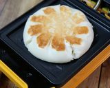 ホットサンドメーカーで肉まんを焼いてみた作り方4写真