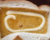 朝食に！フライパンでたまごマヨトースト作り方4写真