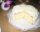 ホワイトチョコケーキ＊手抜きＶｅｒ．＊作り方6写真