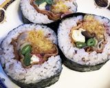 太巻き寿司もちきび入り作り方4写真