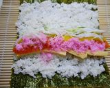 簡単節分！恵方巻き☆海鮮作り方3写真