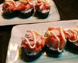 我が家の恵方巻(^-^)作り方5写真