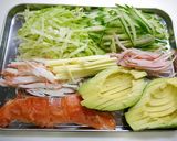 簡単!NY風☆寿司ブリトー作り方1写真