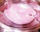 湯煎でしっとりで柔らかい鶏ハム作り方3写真
