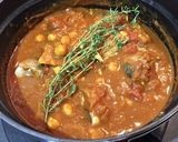 サバ缶とひよこ豆のトマトカレー作り方4写真