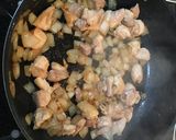 鶏モモとチーズのスペイン風オムレツ作り方2写真