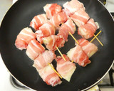 豚ばら肉巻き玉ねぎの串焼き（焼肉のたれ）作り方7写真