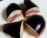 ＊なすの豚小間肉はさみ揚げ＊作り方4写真