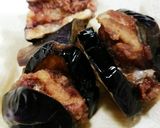 ＊なすの豚小間肉はさみ揚げ＊作り方7写真