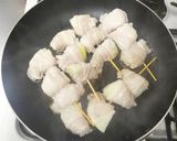 豚ばら肉巻き玉ねぎの串焼き（焼肉のたれ）作り方8写真