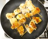 豚ばら肉巻き玉ねぎの串焼き（焼肉のたれ）作り方9写真