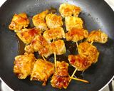 豚ばら肉巻き玉ねぎの串焼き（焼肉のたれ）作り方12写真