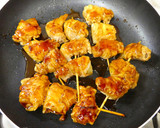 豚ばら肉巻き玉ねぎの串焼き（焼肉のたれ）作り方12写真