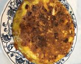 鶏モモとチーズのスペイン風オムレツ作り方7写真