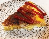 鶏モモとチーズのスペイン風オムレツ作り方8写真