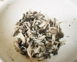 きのこの梅和え オイルでビタミンD吸収作り方2写真