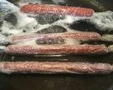 愛犬も節分！玉子肉巻き寿司〜作り方5写真