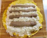 愛犬も節分！玉子肉巻き寿司〜作り方7写真
