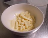レンジで♡HMのホワイトチョコケーキ♡作り方1写真