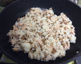 残り物で簡単！ 納豆ごはんのピカタ！作り方4写真
