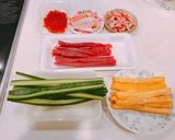 手作りなら安い！恵方巻き。海鮮太巻き。作り方2写真