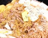千切りキャベツでバター鍋作り方3写真