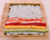 手作りなら安い！恵方巻き。海鮮太巻き。作り方6写真