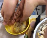 残り物で簡単！ 納豆ごはんのピカタ！作り方8写真