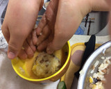 残り物で簡単！ 納豆ごはんのピカタ！作り方8写真