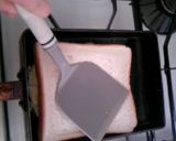 フライパンで簡単お好み焼き風トースト♪作り方5写真