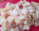 ☆ガーリックライス！鶏胸肉の甘辛のっけ丼作り方2写真