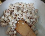 ☆ガーリックライス！鶏胸肉の甘辛のっけ丼作り方10写真