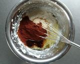 簡単ヘルシー☆米粉と豆腐のココアケーキ。作り方2写真